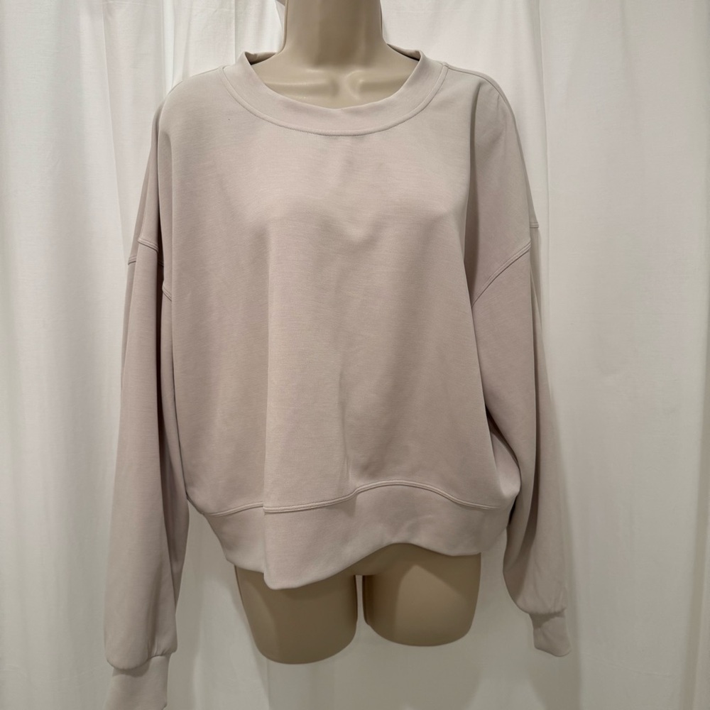 Lululemon Athletica Oversized Cropped Crew - Picture 3 of 5